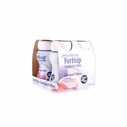 Fortisip Compact Fibre Strawberry ( 4 x 125ml) - 1