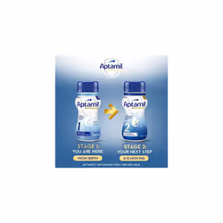 Advanced 1 First Infant Baby Milk Ready to Use Liquid Formula from Birth 200ml Pack of 12