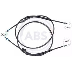 A.B.S. K14051 Brake Cable 1860, 1816 Disc Brake for left-hand/right-hand drive vehicles VOLVO: C30, V40 Hatchback, V50
