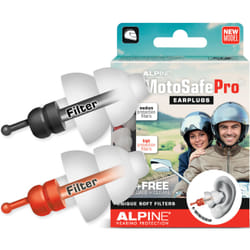 Alpine MotoSafe Pro Ear Plugs, black for Men