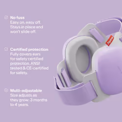 Alpine Muffy Baby - New & Improved Baby Ear Muffs Noise Protection for Babies and Toddlers - CE & ANSI Certified - Safe and Soothing Hearing Protectio