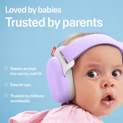 Alpine Muffy Baby - New & Improved Baby Ear Muffs Noise Protection for Babies and Toddlers - CE & ANSI Certified - Safe and Soothing Hearing Protectio
