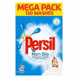 Persil Non-Bio Washing Powder Mega Pack | 130 Washes
