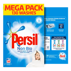 Persil Non-Bio Washing Powder Mega Pack | 130 Washes