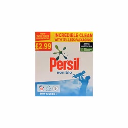 Persil Fabric Cleaning Washing Powder Non Bio 10 Wash 650g (Pack of 7)