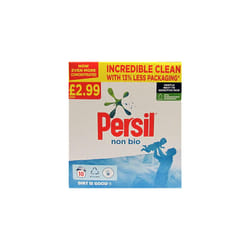 Persil Fabric Cleaning Washing Powder Non Bio 10 Wash 650g (Pack of 7)
