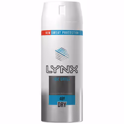 Lynx 48H Anti-Perspirant Body Deodorant, Ice Chill, 6 Pack, 150ml