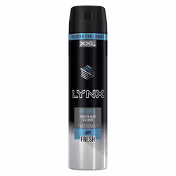 Lynx XXL 48H Fresh Deodorant Body Spray, Ice Chill, 6 Pack, 250ml