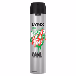 Lynx XXL 48H Dry Protection Anti-Perspirant Deodorant, Africa, 6 Pack, 250ml