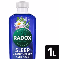 Radox Mineral Therapy Bath Soak Sleep Aromatherapy 3x1L