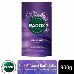 Radox Lavender Scent Aromatherapy Bath Salts 900 G