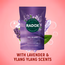 Radox Mineral Therapy Bath Salts Sleep Aromatherapy, 3x900g