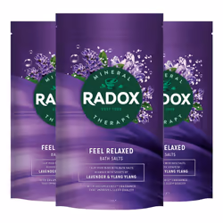 Radox Mineral Therapy Bath Salts Sleep Aromatherapy, 3x900g