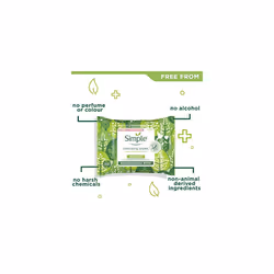 Kind To Skin, Biodegradable Cleansing Make Up Remover Face Wipes For Women, Perfect for Sensitive Skin 1 Months Supply (6 Packs Of 20 Wipes)
