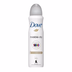 Dove Invisible Dry Antiperspirant Deodorant Aerosol 250ml, Women, Antiperspirant, Spray deodorant, Spray, 250 ml, Universal