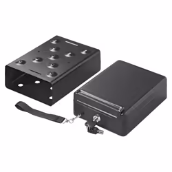 Home Steel Safe Portable With Keys Security Storage Box 225X165X85Mm
