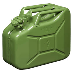 ProPlus Jerry Can 10L Metal Green Petrol Fuel Diesel Water Storage Container