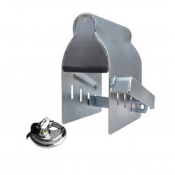 ProPlus Coupling Hitch Lock Driving with Lock Security Steel Box Trailer Lock