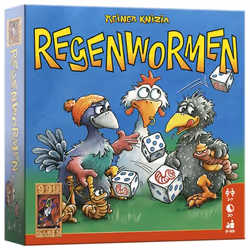 999 Games Regenwormen, Board game, Tile-based, 8 yr(s), Family game