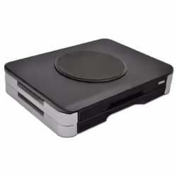 Desq 1533, Freestanding, 20 kg, Height adjustment, Black, Silver