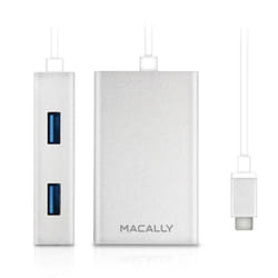 Macally UC3HUB interface hub USB 3.2 Gen 1 (3.1 Gen 1) Type-C 5000 Mbit/s