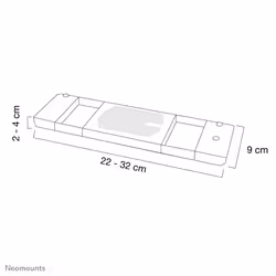 Neomounts NSLC200 Laptop cooler 10-22" - universal