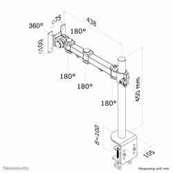 Neomounts FPMA-D960 Monitor arm 10-30" - Additional view 6