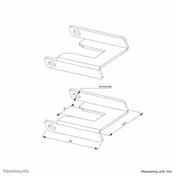 Neomounts ABL-875 Wheel lock for trolleys - Additional view 6
