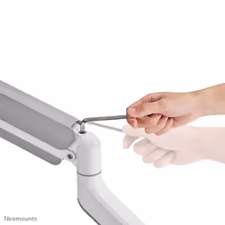 Neomounts DS70PLUS-450WH1 Monitor arm 17-49" - gas spring - Topfix - 180°-stop - Additional view 5