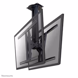Neomounts PLASMA-C100D Dual monitor/TV mount ceiling 37-75" - h 67-107 cm, 94 cm (37"), 190.5 cm (75"), 200 x 200 mm, 800 x 4 ...