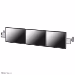 Neomounts FPMA-WTB100 Toolbar wall rail 10-24", 25.4 cm (10"), 61 cm (24"), 75 x 75 mm, 100 x 100 mm, Silver