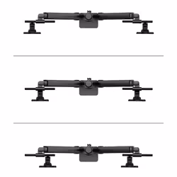 Neomounts DS65S-950BL2 Monitor arm 24-34" - gas spring - Topfix - multi-adjustable - 180°-stop - Additional view 6