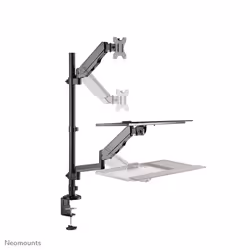 Neomounts DS90-325BL1 Sit-stand workstation desk 17-32" - gas spring - Additional view 4