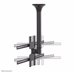 Neomounts FPMA-C400BLACK Monitor/TV mount ceiling 32-60" - h 64-104 cm - Additional view 4