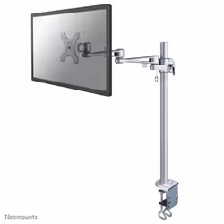 Neomounts FPMA-D935POLE70 Monitor arm 10-30", Clamp, 10 kg, 25.4 cm (10"), 76.2 cm (30"), 100 x 100 mm, Silver
