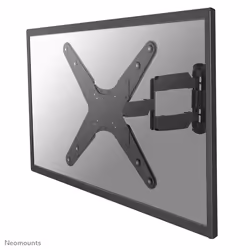 Neomounts tv wall mount, 139.7 cm (55"), 75 x 75 mm, 400 x 400 mm, 0 - 25°, 5°, Black
