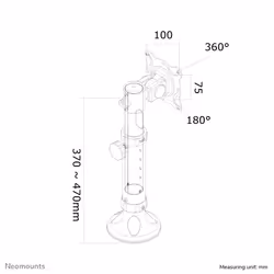 Neomounts FPMA-D025BLACK Monitor arm 10-30" - tiltable - Additional view 7