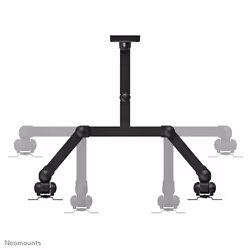 Neomounts FPMA-W960D Dual monitor/TV mount wall 10-27" - full motion - Additional view 4