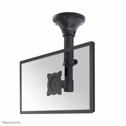 Neomounts FPMA-C025BLACK Monitor/TV mount ceiling 10-30" - h 37-47 cm - tiltable, 12 kg, 25.4 cm (10"), 76.2 cm (30"), 75 x 7 ...