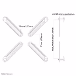 Neomounts FPMA-VESANON VESA-adapter 10-27" - Additional view 4