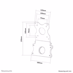 Neomounts FPMA-VESAMAC2127 iMac VESA-adapter - Additional view 6
