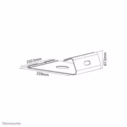 Neomounts NSLS025 Laptop stand 10-17" - universal - Additional view 6