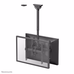 Neomounts NM-C440DBLACK Dual monitor/TV mount ceiling 32-60" - h 56-91 cm, 81.3 cm (32"), 152.4 cm (60"), 200 x 200 mm, 400 x ...