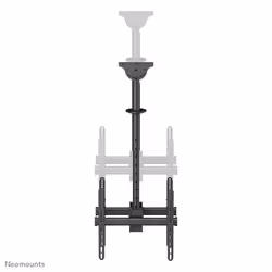 Neomounts NM-C440DBLACK Dual monitor/TV mount ceiling 32-60" - h 56-91 cm - Additional view 6