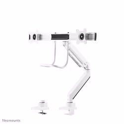 Neomounts NM-D775DXWHITE Monitor arm 10-32" - gas spring - Topfix - 180°-stop - Additional view 8