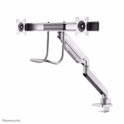 Neomounts NM-D775DXSILVER Monitor arm 10-32" - gas spring - Topfix - 180°-stop - Additional view 4