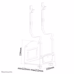 Neomounts CPU-W100BLACK CPU holder - max 10 kg - universal - Additional view 5