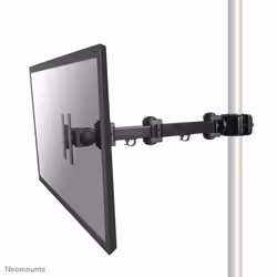 Neomounts FPMA-WP300BLACK TV pole mount 10-30" - diam. 30-50 mm - full motion, 10 kg, 25.4 cm (10"), 76.2 cm (30"), 75 x 75 m ...