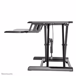 Neomounts NS-WS300BLACK Sit-stand workstation - gas spring - Additional view 4