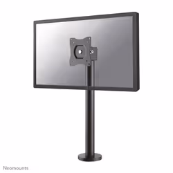 Neomounts NS-DPOS100BLACK Monitor stand 10-32" - bolt-down, Screws, 15 kg, 25.4 cm (10"), 81.3 cm (32"), 100 x 100 mm, Black